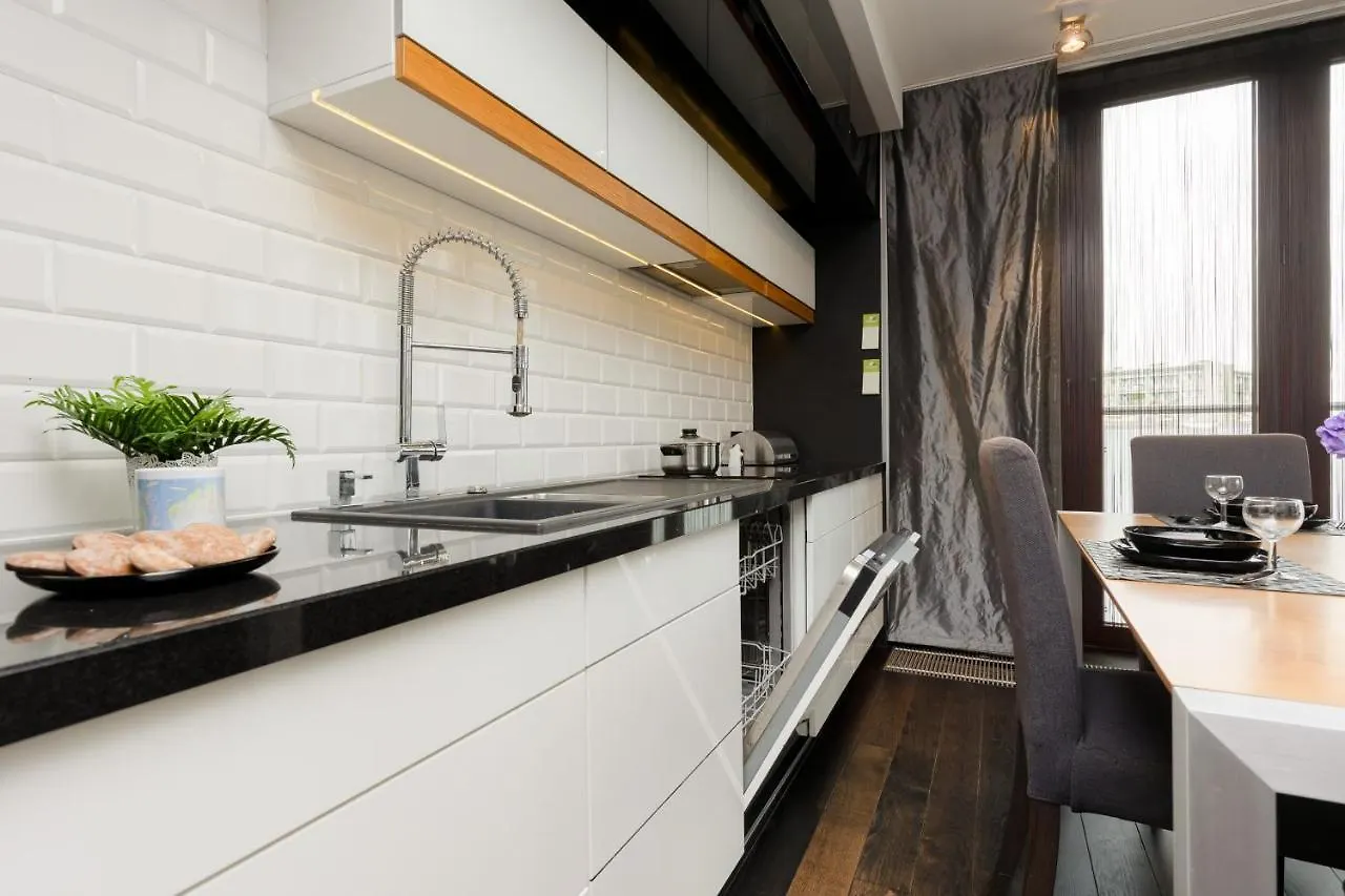 Warsaw Srodmiescie Riverside Three-Bedroom Apartment By Renters